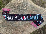 Heart Berry x Dark Clouds Native Land Scarf