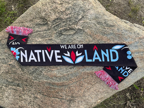 Heart Berry x Dark Clouds Native Land Scarf