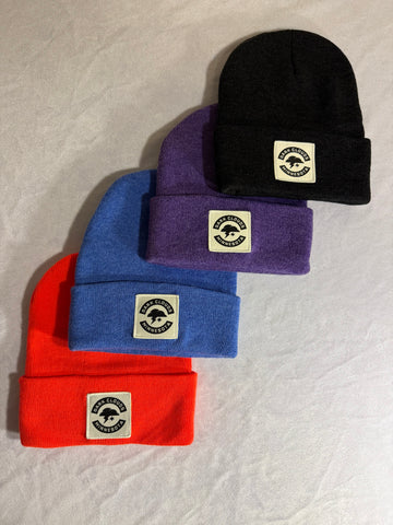 Dark Clouds Patch Beanie
