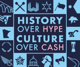 History Over Hype / Culture Over Cash Sticker