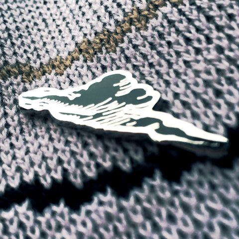 Dark Cloud Enamel Pin