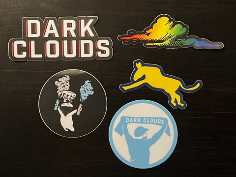 Dark Clouds Vandalism Sticker Pack