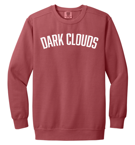 Presale - Campus Clouds Sweatshirt: Crimson