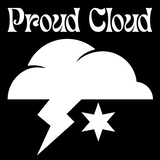 Limited Quantity Post-Sale: Dark Clouds Wolf Bird Tee