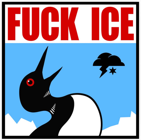 Dark Clouds F-ICE Sticker