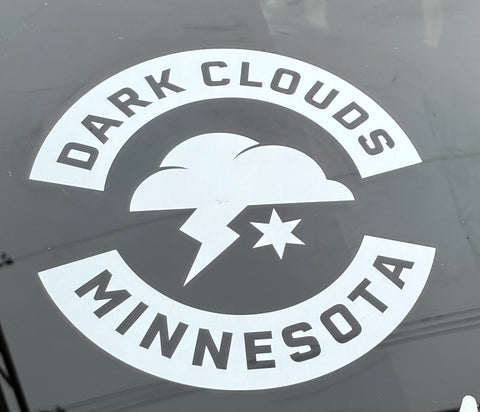 Dark Clouds Vinyl Transfer Decal