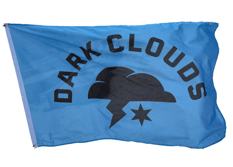 Dark Clouds Logo Flag