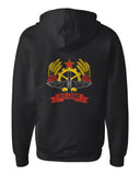 Red Loons Zip Hooded Sweatshirt